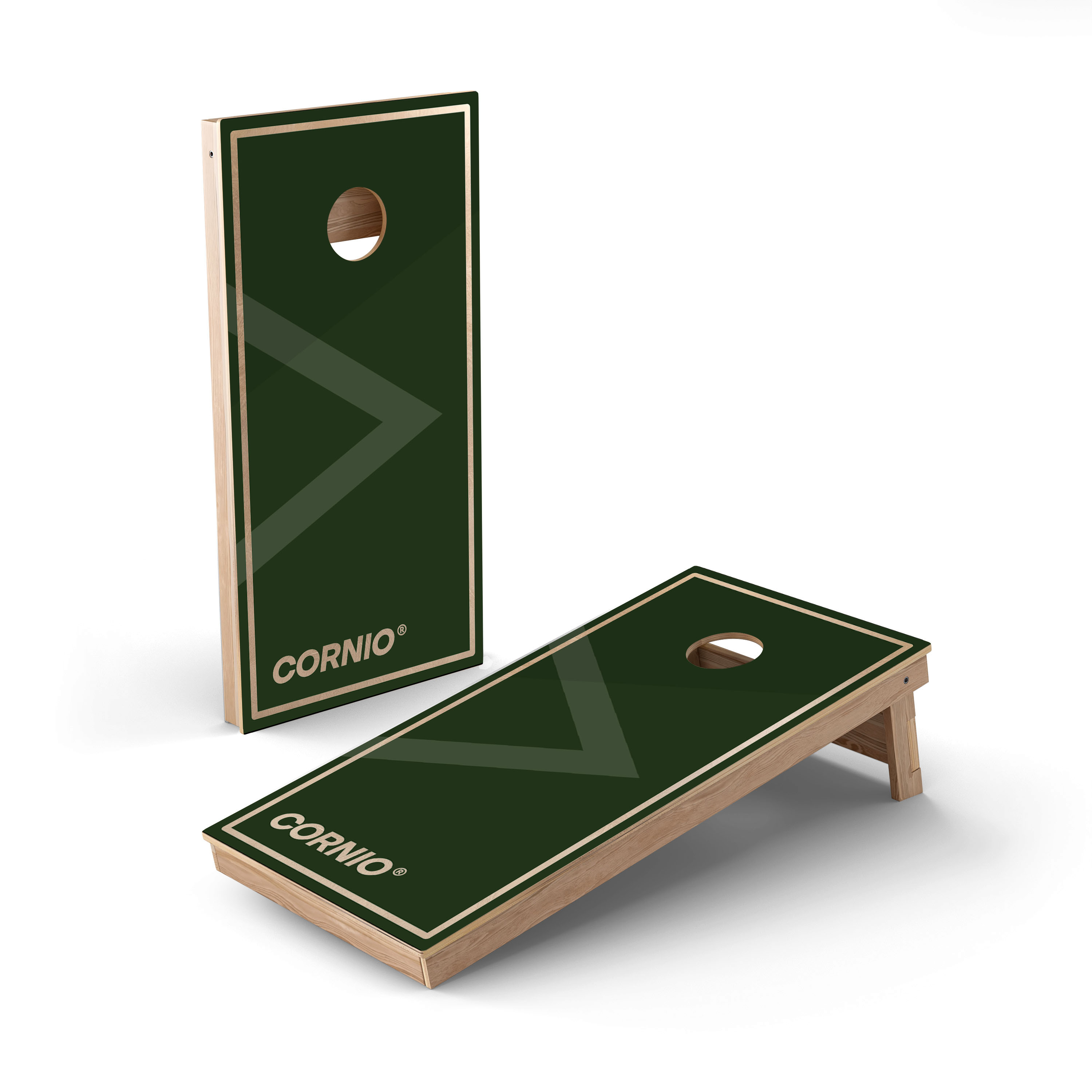 Premium individuelle Cornhole Boards mit vollständigem Druckdesign